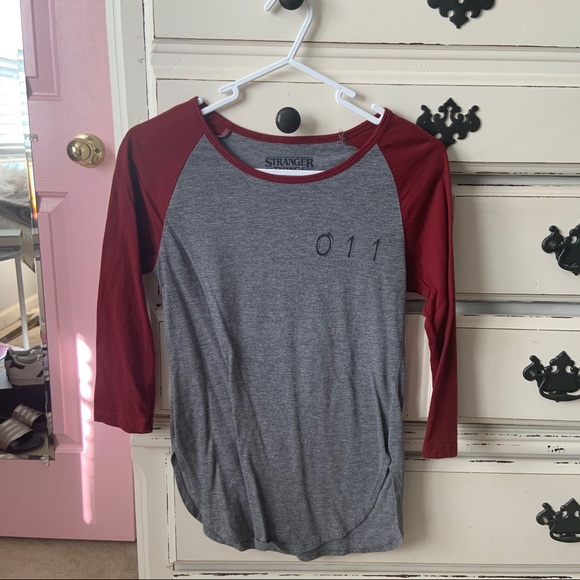 Stranger Things Baseball Tee - Picture 1 of 4